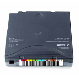 DC HPE Ultrium LTO-7 WORM etiquetado 6TB/15TB (1 sola grabación) secuencia a medida