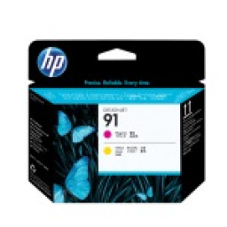 Cabezal HP #91 magenta y amarillo * 