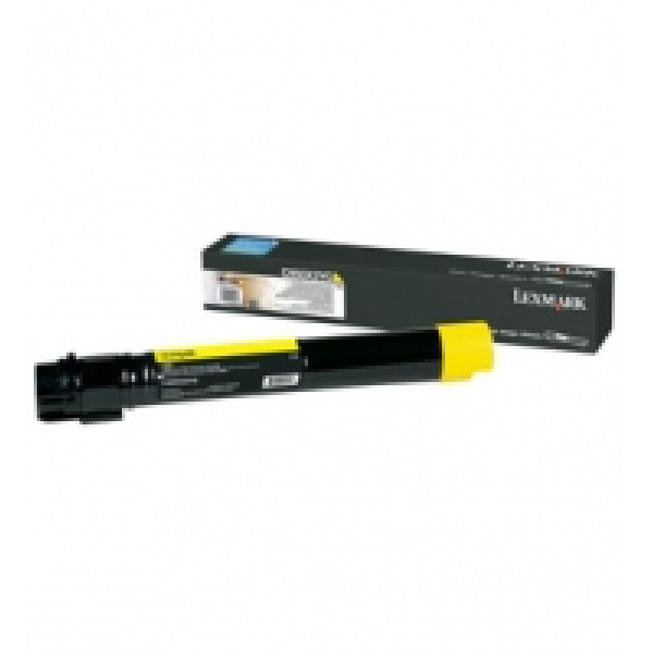 Toner LEXMARK C950 amarillo 22.000p. Extra Alto rendimiento