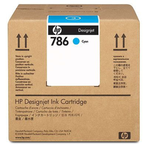 C.t. Látex HP #786 cian Desingjet L65500 LX600