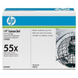 Toner HP #55X Lj P3011 P3015 M521 M525 12.500p.