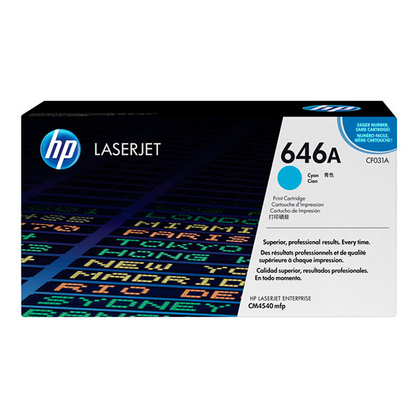 Toner HP LjC.CM4540 cian 12.500p.