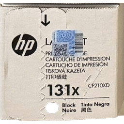 Toner HP #131X Lj.Pro200 M251 M276 negro 2.400p. *caja dañada, sin abrir*