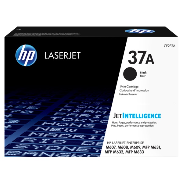 Toner HP #37A negro Lj. M607 M608 M609 M631 M632 11.000p.