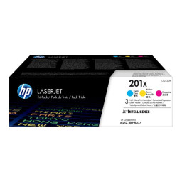 (3) Toner HP #201X M252 M277 3x2.300p. - MULTIPACK 3-COLORES C/M/Y