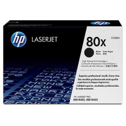 (2) Toner HP #80X Lj Pro 400 M401 M425 negro 2x6.900p. - (doble-pack)