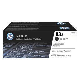 (2) Toner HP #83A Lj Pro MFP M125 M127 M201 M225 2x1.500p.  (doble-pack)