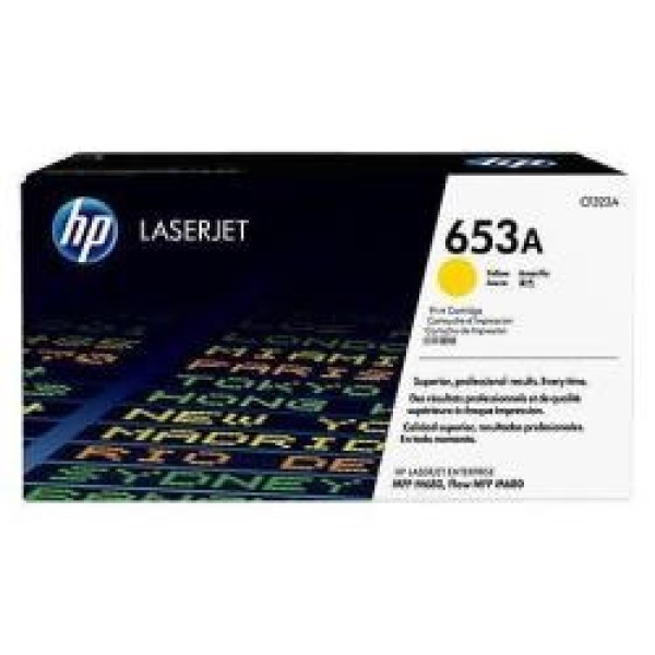 Toner HP #653A amarillo Lj.Enterprise M680 16.500p.
