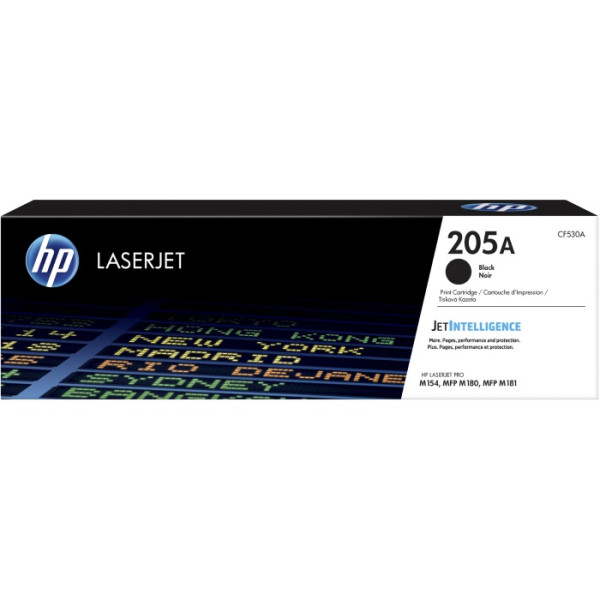 Toner HP #205A negro Ljet Pro M180 M181 1.100p.