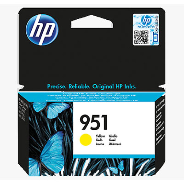 C.t.HP #951 amarilla OfficeJet Pro 251dw 276d 8100 8600