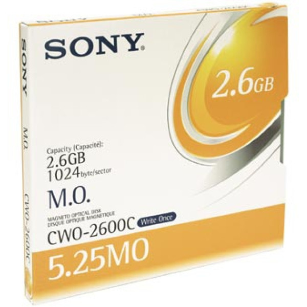 Disco óptico SONY 5,25 Disco óptico SONY 5,25