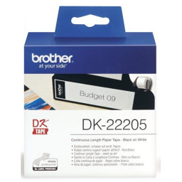 Cinta continua DK papel adhesivo blanc 62mmx30,48m para QL570 QL700 QL710 QL720 QL1050 QL1060