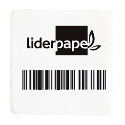 Goma de borrar LIDERPAPEL miga de pan para lápiz cuadrada 30x30x10 caucho sintético Goma de borrar LIDERPAPEL miga de pan para lápiz cuadrada 30x30x10 caucho sintético