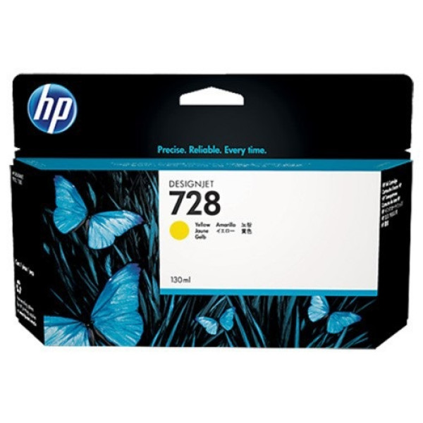 C.t. HP #728 amarillo 130ml Designjet T730 T830