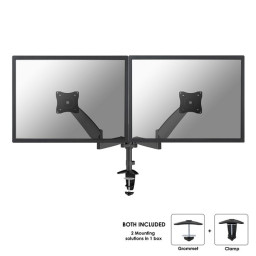 Brazo articulado NEWSTAR 2-monitor 3 punto TFT/LCD 10
