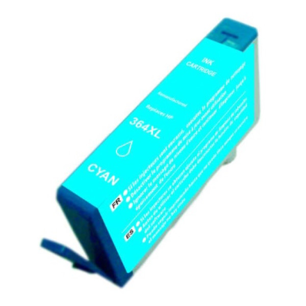 C.t. compatible HP #364XL (compat.CB323EE/CB318EE) *Compatible Non-OEM* 14,6ml. cyan
