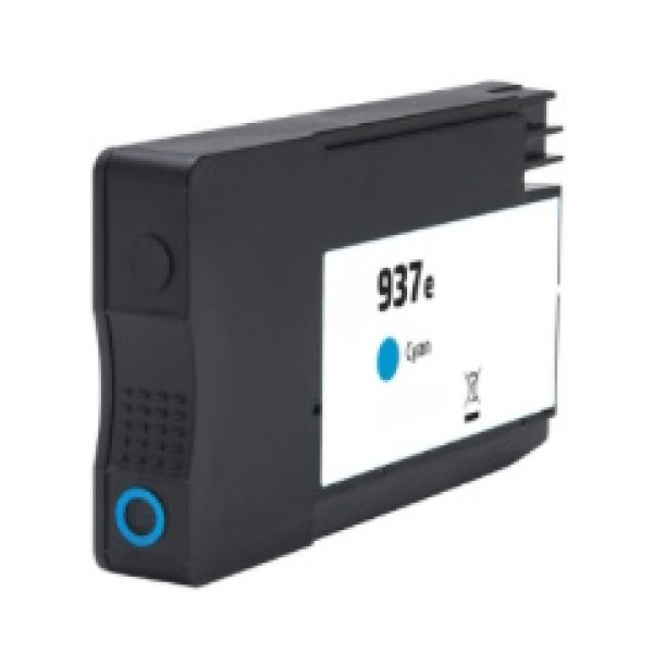C.t. compat. HP #937e XL (4S6W6NE/4S6W2NE) cian 1.650p. con chip reforzado contra actualizaciones C.t. compat. HP #937e XL (4S6W6NE/4S6W2NE) cian 1.650p. con chip reforzado contra actualizaciones