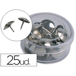 Chinchetas LIDERPAPEL caja de 25 