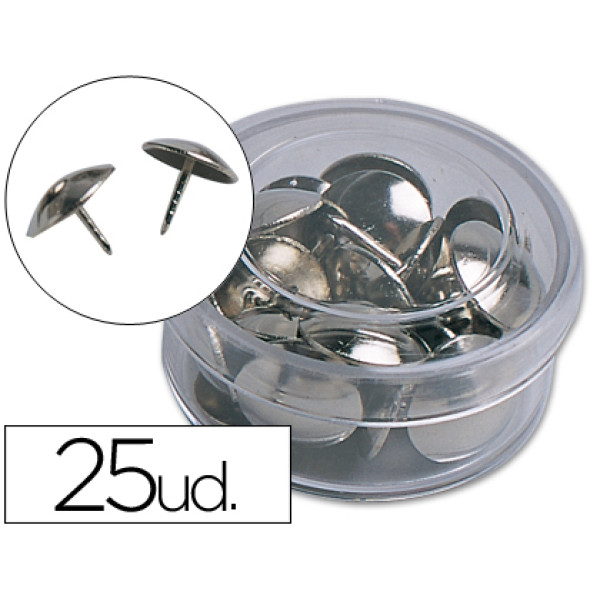 Chinchetas LIDERPAPEL caja de 25 