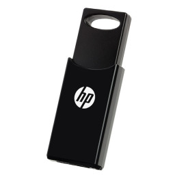 HP USB drive v212w 64GB USB 2.0, conector retráctil, color negro