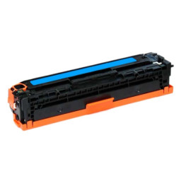 Toner compatible HP CB541A/CE321A/CF211A cyan 1.400p.