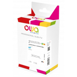 Ct. reman. OWA: HP 300XL negro + 300XL color pack 2 (comp.CC641EE + CC644EE)