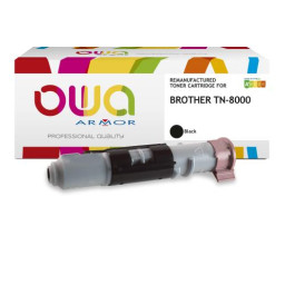 Toner reman OWA: BROTHER Fax2850 MFC9030 MFC9070 2.200p. Std TN8000