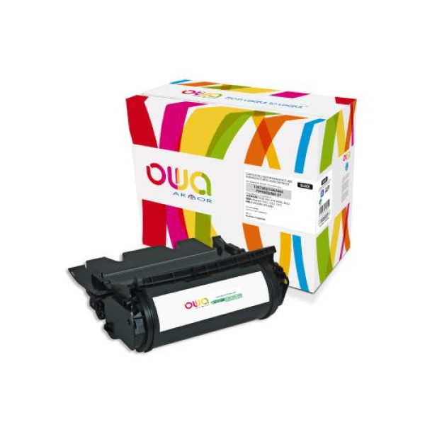 Toner reman OWA: LEXMARK T630 T632 T634 X630 X632 21.000p. HC 12A7462