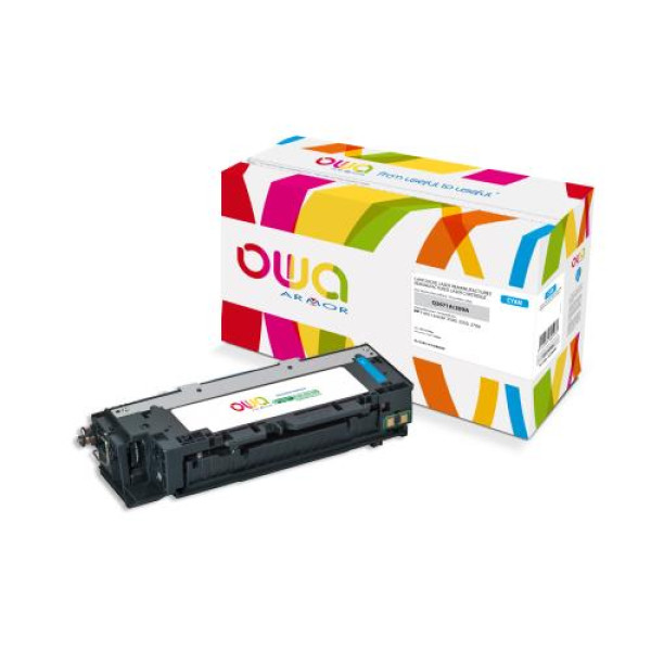 Toner reman OWA: HP Color Lj 3500 3550 3700 4.000p. Std Q2671A / 309A cyan
