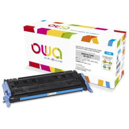 Toner reman OWA: HP Color Lj 1600 2600 2605 2.000p. Std Q6001A / 124A cyan *