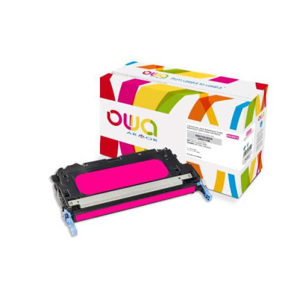 Toner reman OWA: HP Color Lj 3600 CANON LBP 5400 4.000p. Std Q6473A / 502A magenta