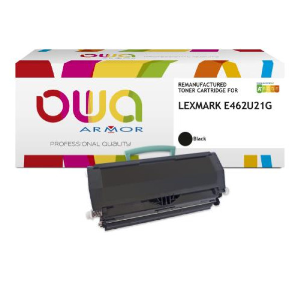 Toner reman OWA: LEXMARK E462 IBM Infoprint 1823 18.000p. HC E462U11E