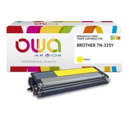 Toner reman OWA: BROTHER HL4140 MFC9460 DCP9055 3.500p. HC TN325Y