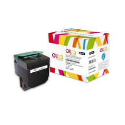 Toner reman OWA: LEXMARK C540 C543 C544 X543 X544 2.500p. Std C540H1KG negro