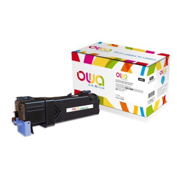 Toner reman OWA: DELL 2150 2155 3.000p. HC 593-11040 / MY5TJ negro