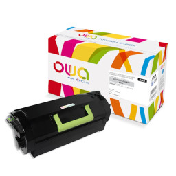 Toner reman OWA: LEXMARK MX711 MX810 MX811 MX812 45.000p. (62D2X00/62D2X00) (use K15644M2 HP MPS)