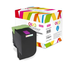 Toner reman OWA: LEXMARK CX310 CX410 CX510 2.000p. Std 80C2SM0 / 802SM magenta