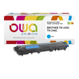 Toner reman OWA: BROTHER HL3140 MFC9140 DCP9015 2.200p. HC TN245C