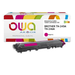 Toner reman OWA: BROTHER HL3140 MFC9140 DCP9015 2.200p. HC TN245M