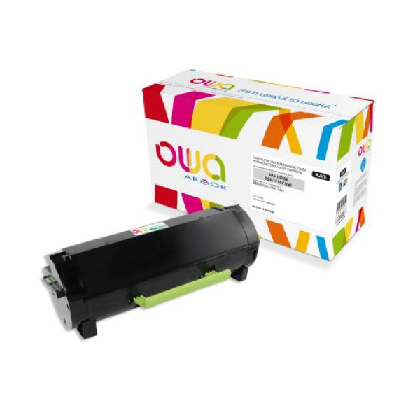Toner reman OWA: DELL B2360 B3460 B3465 8.500p. HC 593-11168 / 1V7V7
