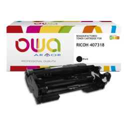 Tambor reman OWA: RICOH SP3600 SP3610 SP4510 20.000p. Std 407324