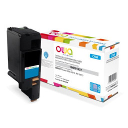 Toner reman OWA: XEROX Phaser 6000 6010 WC6015 1.400p. Jumbo 106R01627 cyan (+capacidad)