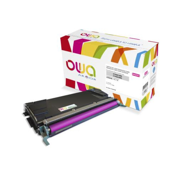 Toner reman OWA: LEXMARK C746 C748 7.000p. Std C746A1MG magenta
