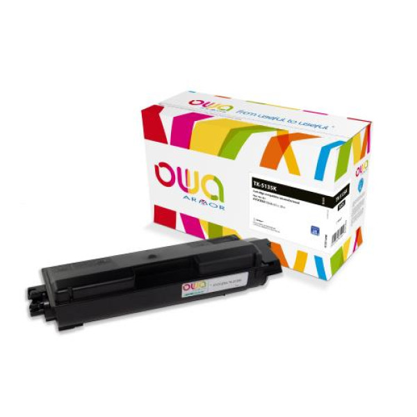 Toner reman OWA: KYOCERA TASKalfa 265ci 266ci 10.000p. Std TK5135K / TK5135K