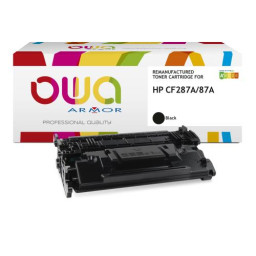 Toner reman OWA: HP Lj Ent M501 M506 M520 M527 9.000p. Std CF287A / 87A