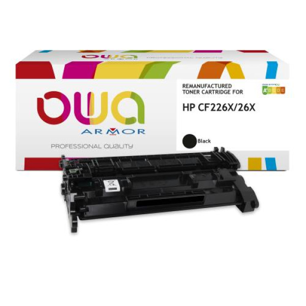 Toner reman OWA: HP Lj Pro M402 M426 12.000p. Jumbo CF226X / 26X (+capacidad)