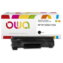 Toner reman OWA: HP 142A LaserJet M110 MFP M140 950p. (W1420A)