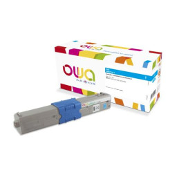 Toner reman OWA: OKI ES3452 ES5431 ES5462 6.000p. Std 44973511 cyan