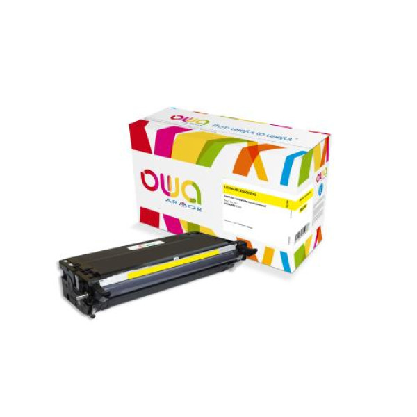 Toner reman OWA: LEXMARK X560 10.000p. Std X560H2YG amarillo