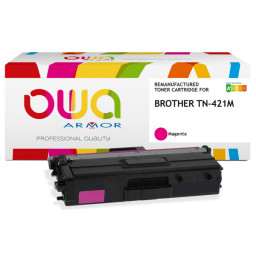 Toner reman OWA: BROTHER HLL8260 DCPL8410 MFCL8690 1.800p. Std TN421M magenta